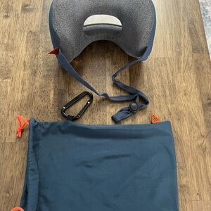 Blue Bird Navy and Gray Travel Neck Pillow Set